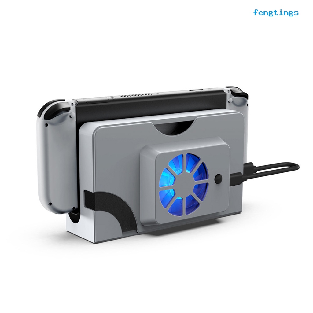 Quạt Tản Nhiệt Làm Mát Loại C Giảm Tiếng Ồn Mạnh Mẽ Cho Switch OLED