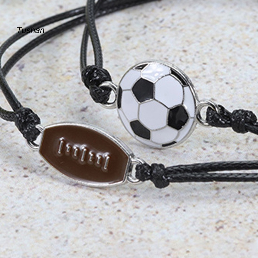 Vòng Tay Dây Bện Tùy Chỉnh Phong Cách Thể Thao Thời Trang Cho Nam Nữ