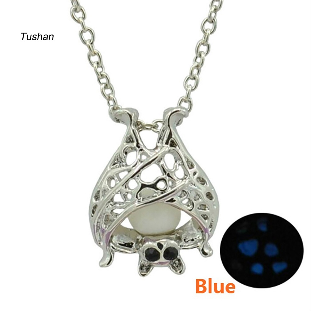 Vòng cổ Mặt Hình Dơi Phát Sáng Thời Trang Cho Nữ