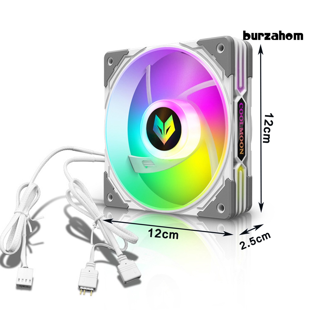 Quạt Tản Nhiệt Thông Minh AS1 PWM 5V 12cm ARGB Cho Máy Tính