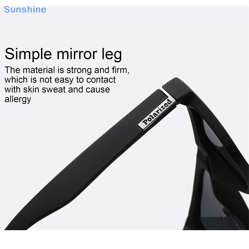 Kính Mát Phân Cực Chống Nắng Phân Cực Phong Cách Thể Thao Cho Nam Và Nữ