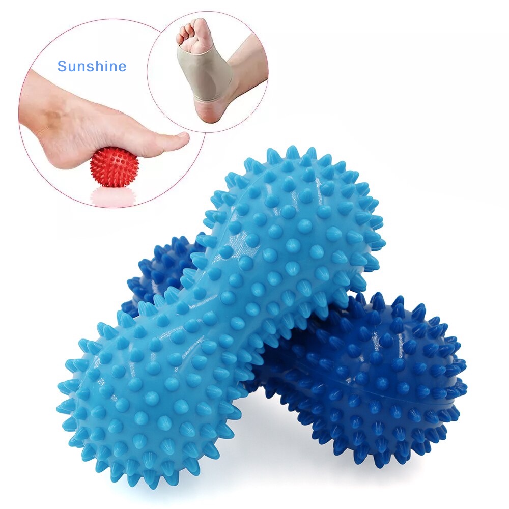 Bóng Mát Xa Tập Yoga Hình Hạt Đậu Phộng Bằng PVC