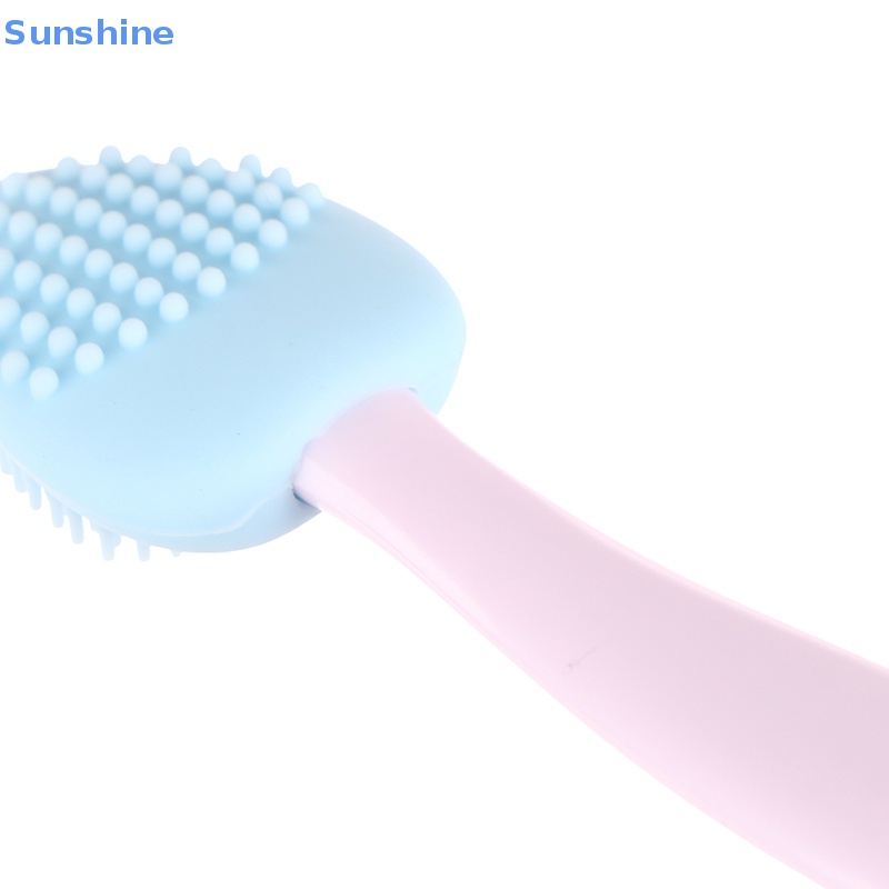 1 Bàn Chải Silicone Rửa Mặt Làm Sạch Mụn Đầu Đen Chăm Sóc Da