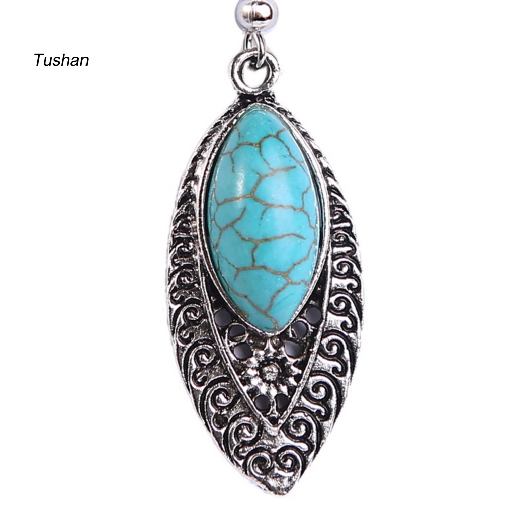 1 Đôi Bông Tai Dáng Dài Phong Cách Bohemian Thời Trang