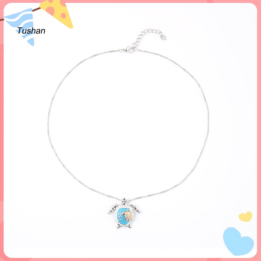 Vòng cổ Hợp Kim Mặt Hình Rùa Tortoise Thời Trang