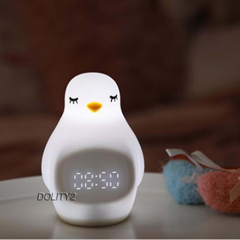 [Dolity2] Đồng Hồ Báo Thức Màn Hình Cảm Ứng Điều Khiển Ánh Sáng Cho