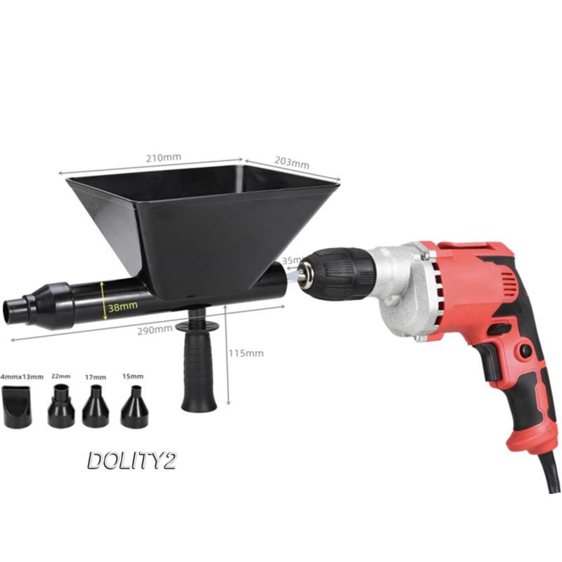 [Dolity2] Dụng Cụ Nạp Vữa Cho Máy Khoan Điện Tử Thiết Kế Tiết Kiệm Điện