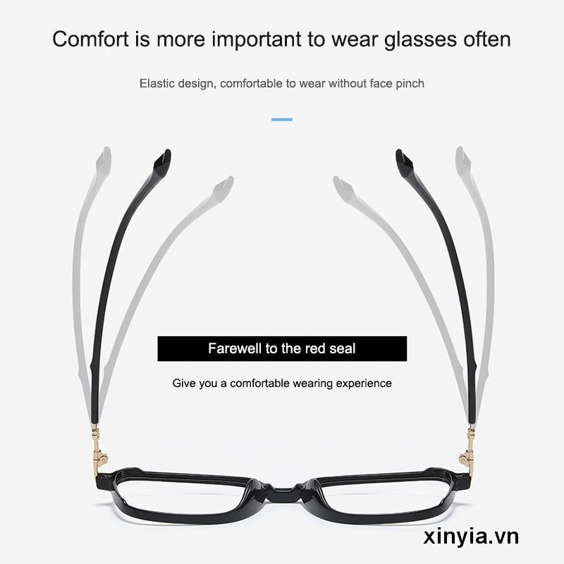 Kính Mát Gọng Vuông Lớn Chống Ánh Sáng Xanh Phong Cách Vintage Thời Trang Cho Nam Nữ