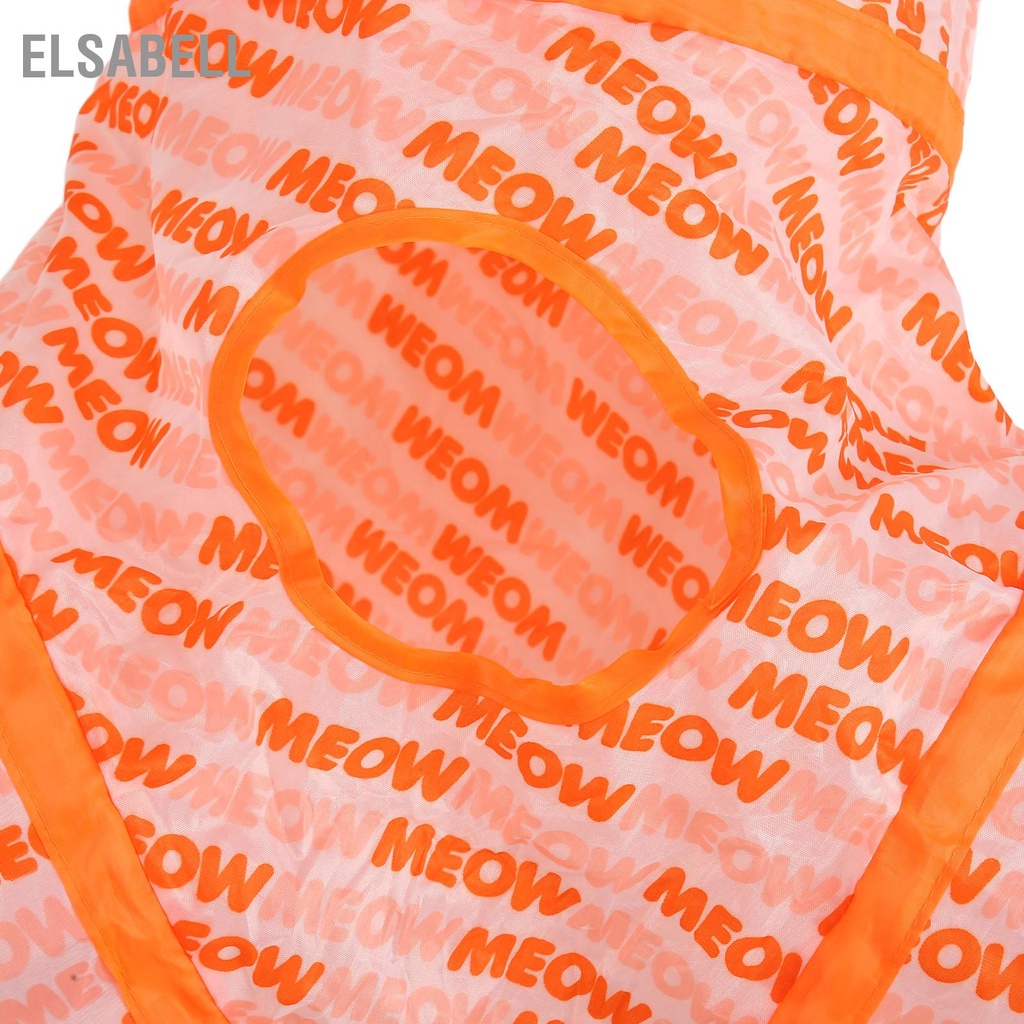 Elsabell 3 Mèo Đường Hầm Ống Hình Chữ Y Thu Gọn Tương Tác Bảng Cái In Thú Cưng Đồ Chơi Có Lỗ Nhìn Trong Nhà Ngoài Trời