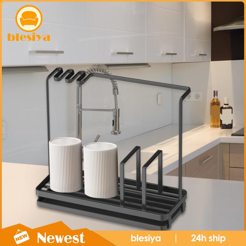 [Blesiya] Giá Treo Khăn Lau Chén Dĩa Thiết Kế Đáy Rỗng Thoát Nước Siêu Bền