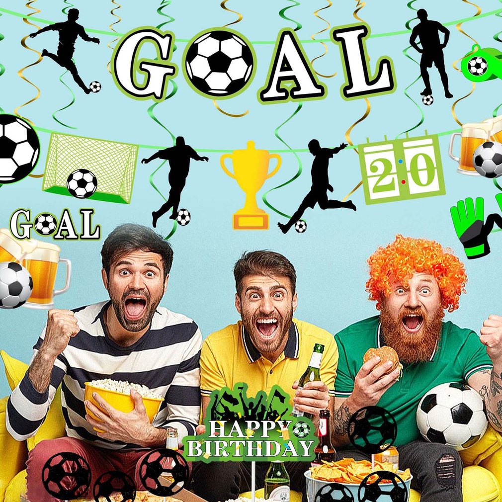 =Christmas=Banners World Cups Football Theme Disposable Soccer Party Banner Party Supply