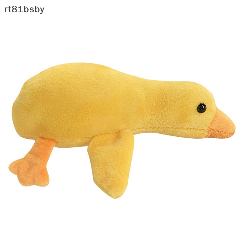 1 Móc Khóa Vịt Nhồi Bông Nằm Ngủ Dễ Thương