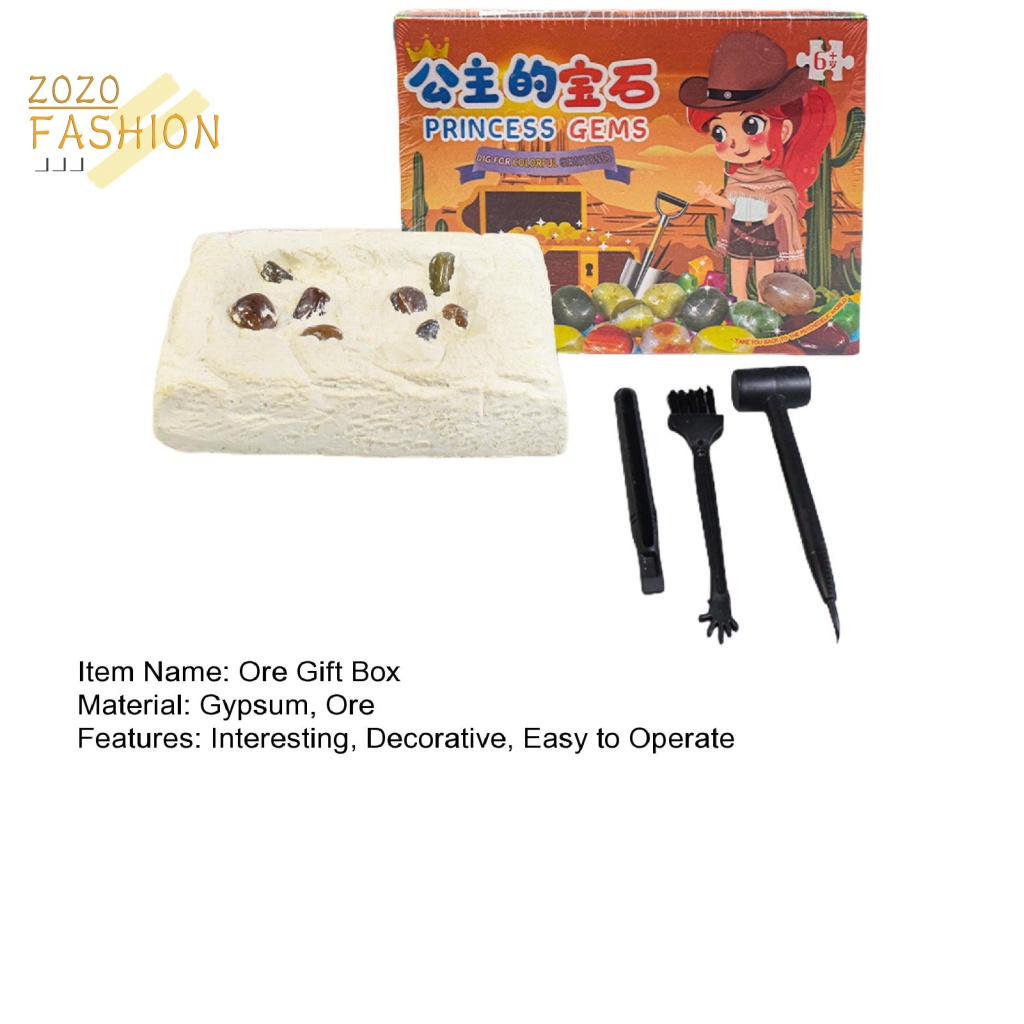 1 Hộp Đá Quý An Toàn Dành Cho Bé Trai