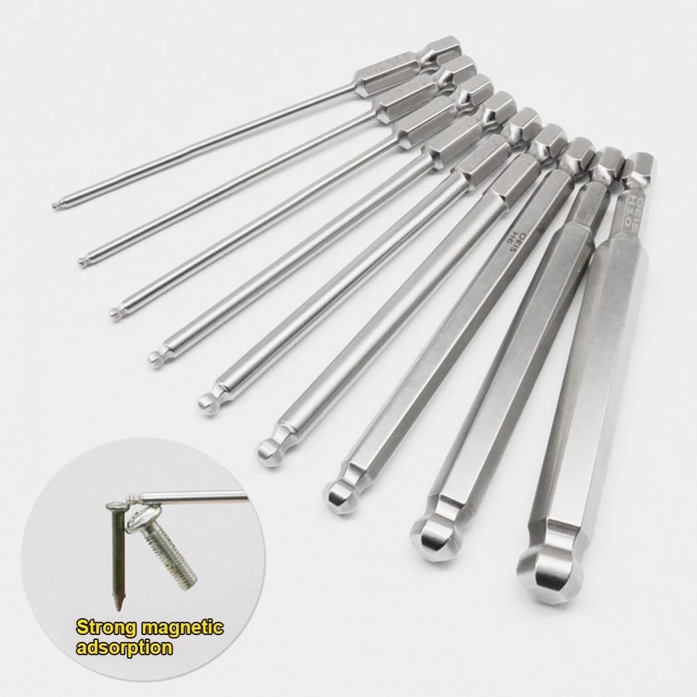 Bộ Tua Vít Nam Châm 100mm H1.5-H10 Chất Lượng Cao