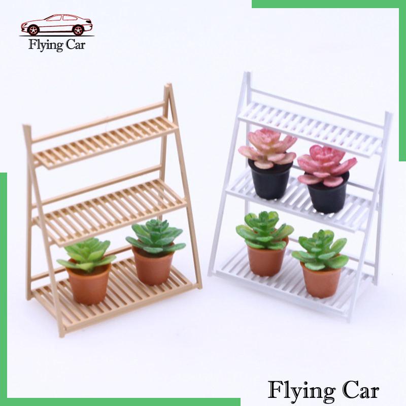 Mô Hình Đồ Nội Thất 3 Tầng Kèm Giá Đỡ Trang Trí Nhà Búp Bê Lzdjfmy2