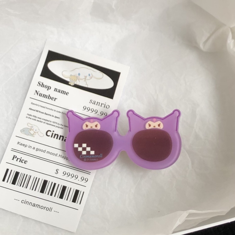 Kẹp Tóc Bằng Acrylic Hình Hoạt Hình Dễ Thương Thời Trang Mùa Hè 2023