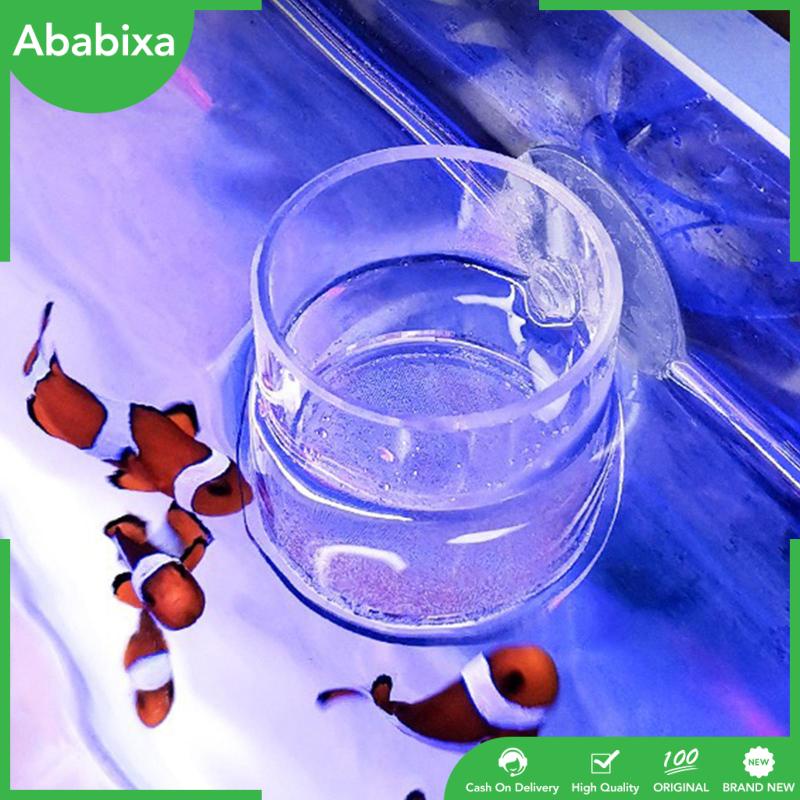 [Ababixa] Dụng Cụ Cho Cá Ăn Tự Động Bằng Acrylic Kèm Lưới Lọc Bán Tự Động