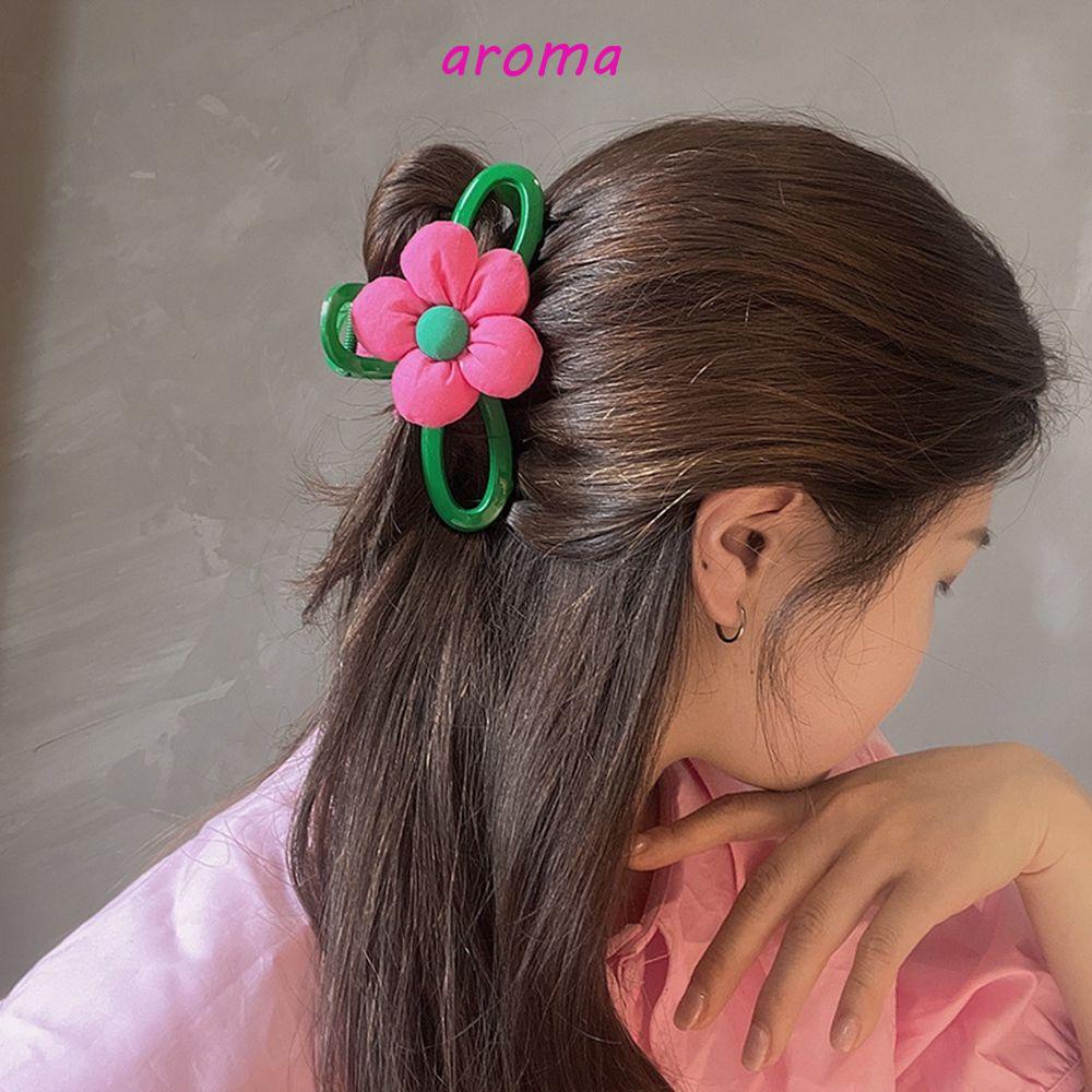 Kẹp Tóc Hình Cá Mập Rỗng Đính Hoa Dễ Thương Cho Bạn Gái