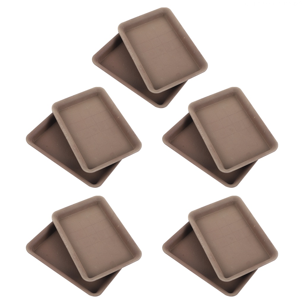 Set 10 Giá Đỡ Chậu Hoa Hình Vuông Tiện Dụng Cho Văn Phòng