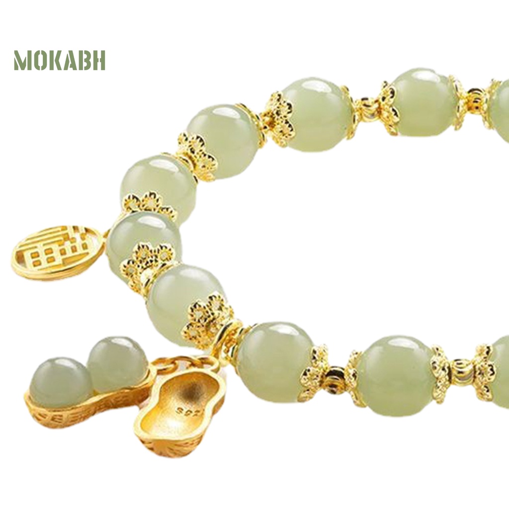 [Mới] Vòng Tay Chuỗi Hạt Ngọc Biểu Tượng Tốt Nhỏ Gọn Tối Giản Sang Trọng