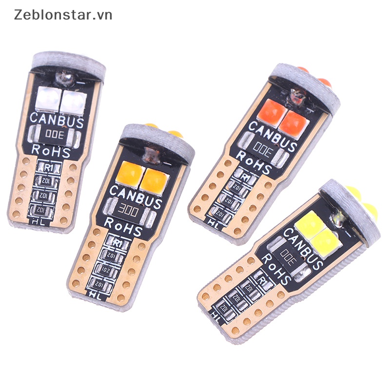 1 Đèn LED T10 3030 6SMD Ánh Sáng Trắng Dùng Để Đọc Sách Nội Thất Xe Hơi