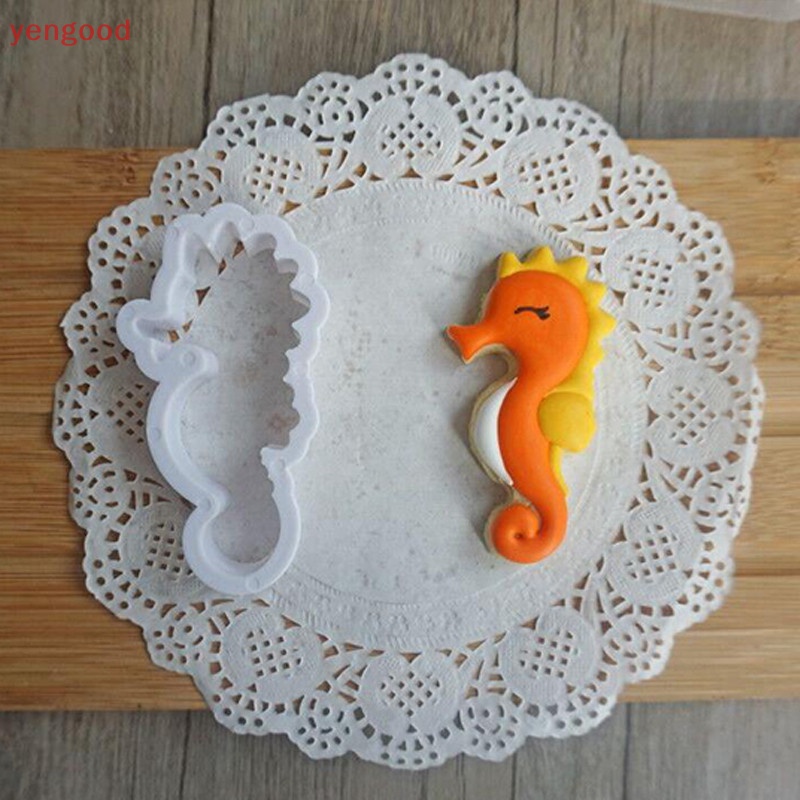 Bộ 8 Khuôn Cắt Bánh Hình Động Vật Biển Xinh Xắn