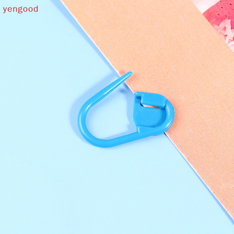 Set 100 Kim Đan Len Bằng Nhựa Nhiều Màu Sắc