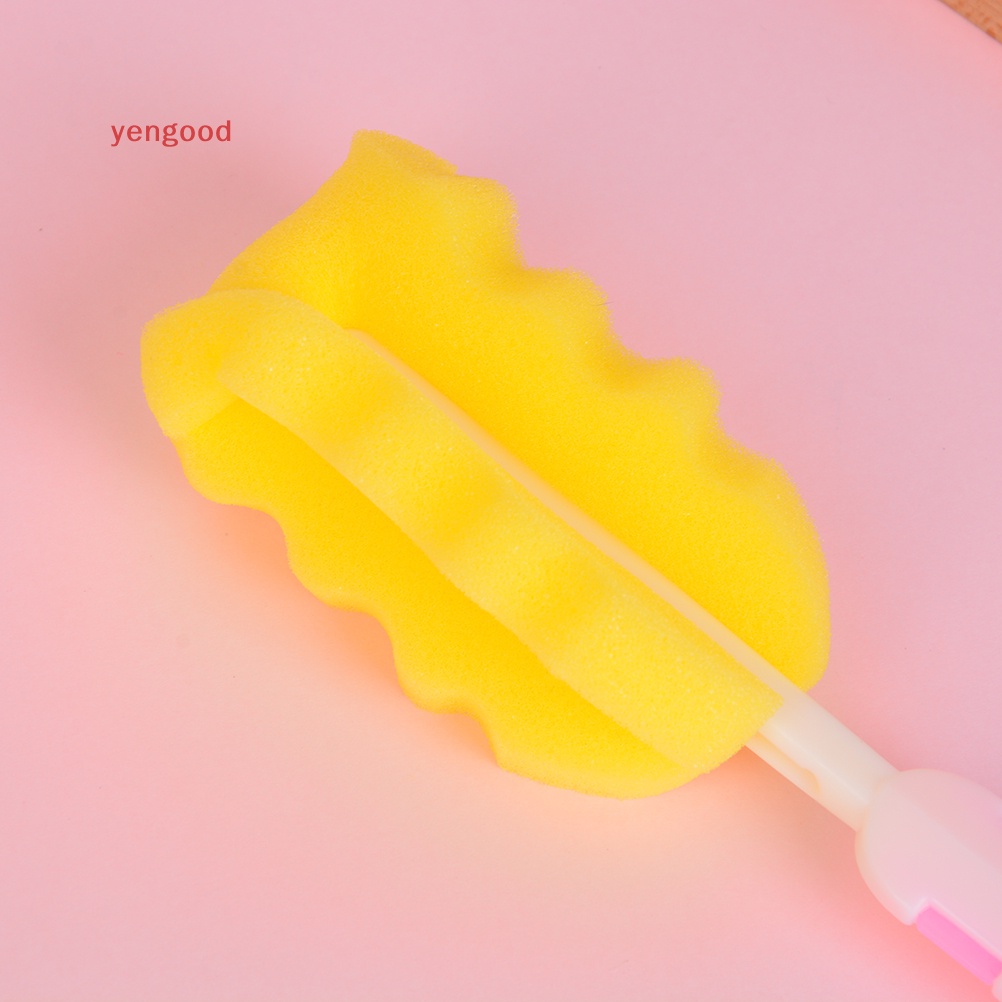 Set 2 Cọ Xốp Vệ Sinh Bình Sữa Em Bé Tiện Dụng