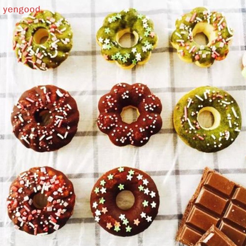 Set 3 Khuôn Cắt Bánh Donut Bằng Nhựa Cấp Thực Phẩm