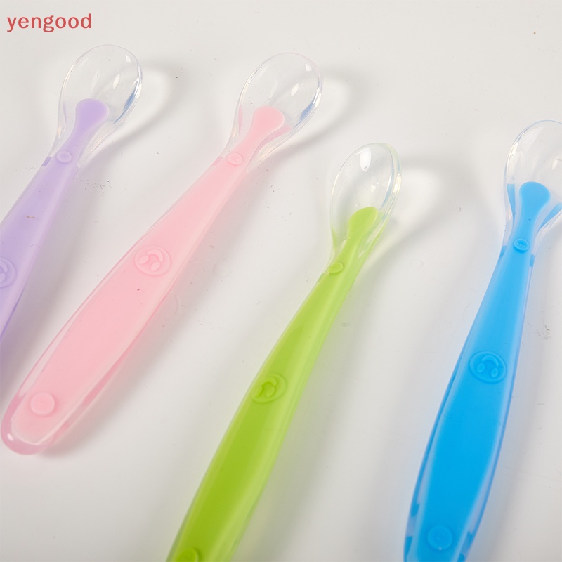 Muỗng Ăn Bằng Silicone Chất Lượng Cao Dành Cho Trẻ Nhỏ