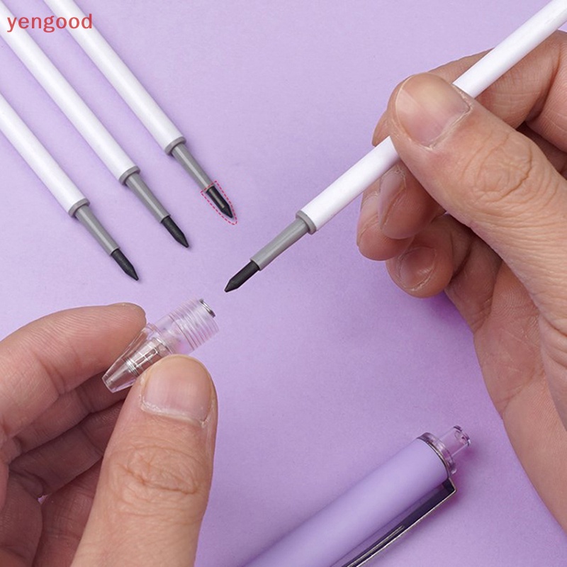 (YGD) Bút Chì Vẽ Phác Thảo Không Mực Bền Bỉ Có Thể Thu Gọn HB Không Giới Hạn Cho Văn Phòng / Trường Học