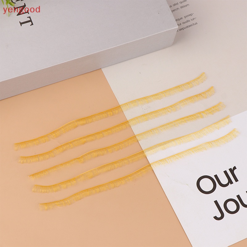 Set 5 Cặp Lông Mi Giả Màu Đen / Vàng / Nâu Dành Cho Búp Bê