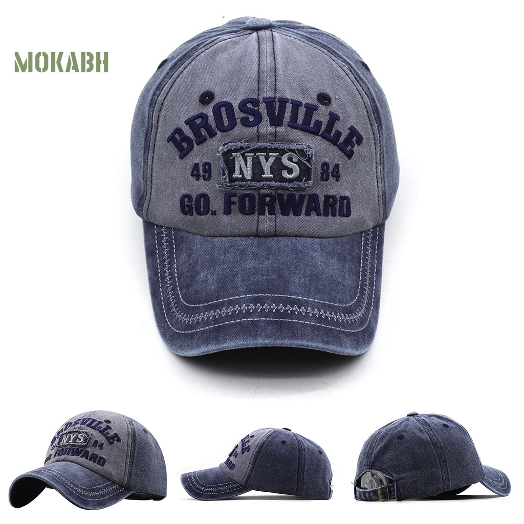 Mũ Lưỡi Trai Thêu Chữ Có Thể Điều Chỉnh Vành Thời Trang Cá Tính