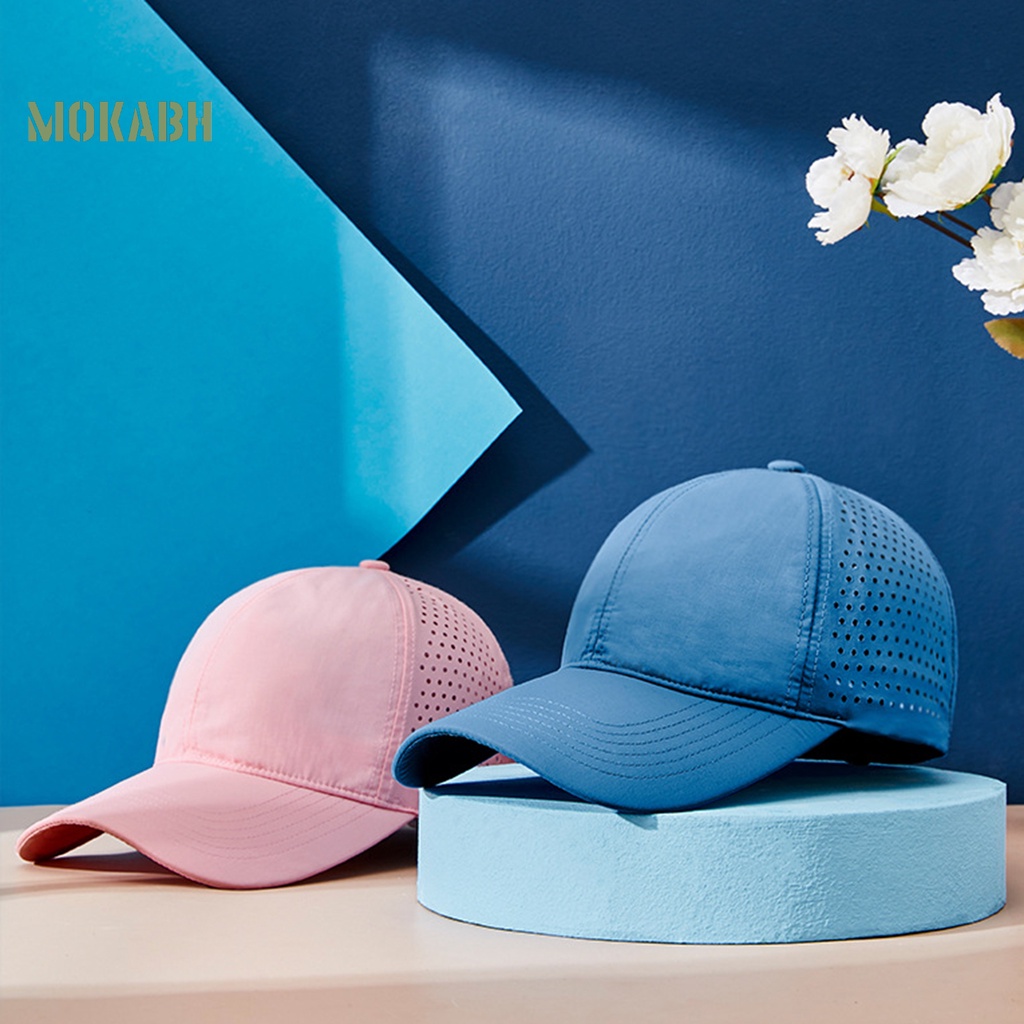 Mũ Lưỡi Trai Chống Nắng Thiết Kế Đục Lỗ Thời Trang Xuân Hè Cho Nam Và Nữ