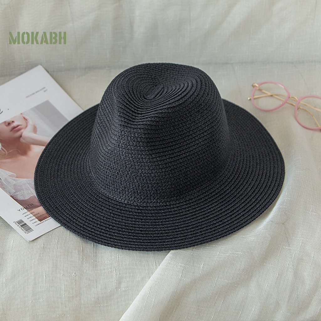 Mũ Panama Phong Cách Anh Quốc Cổ Điển Chống Tia UV Màu Sắc Ngọt Ngào Thời Trang Mùa Hè Cho Nam Và Nữ