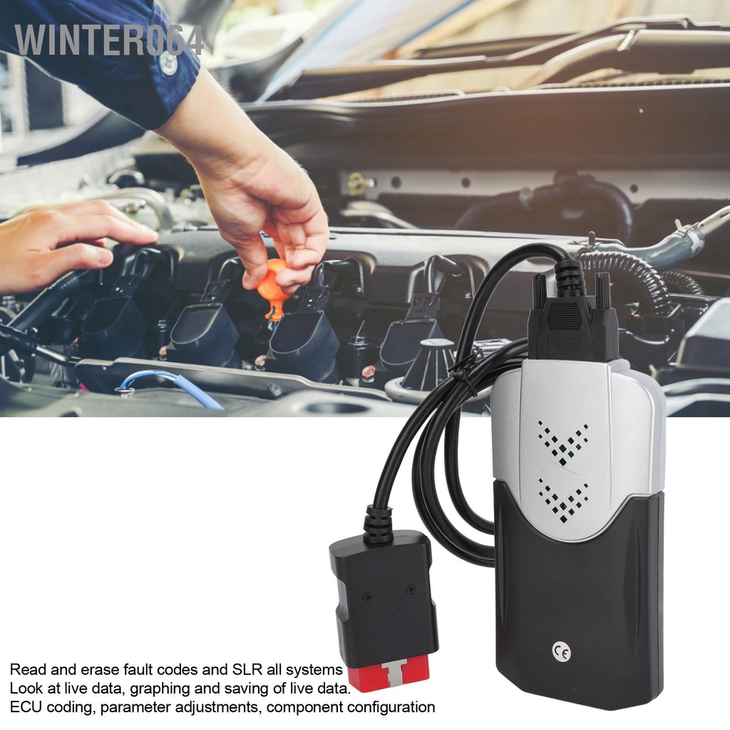 Winter064 Cho DS150E Bluetooth OBD Máy Quét Lỗi Mã Đa Năng Xe Công Cụ Chẩn Đoán Thay Thế Đạp Peugeot 607 807