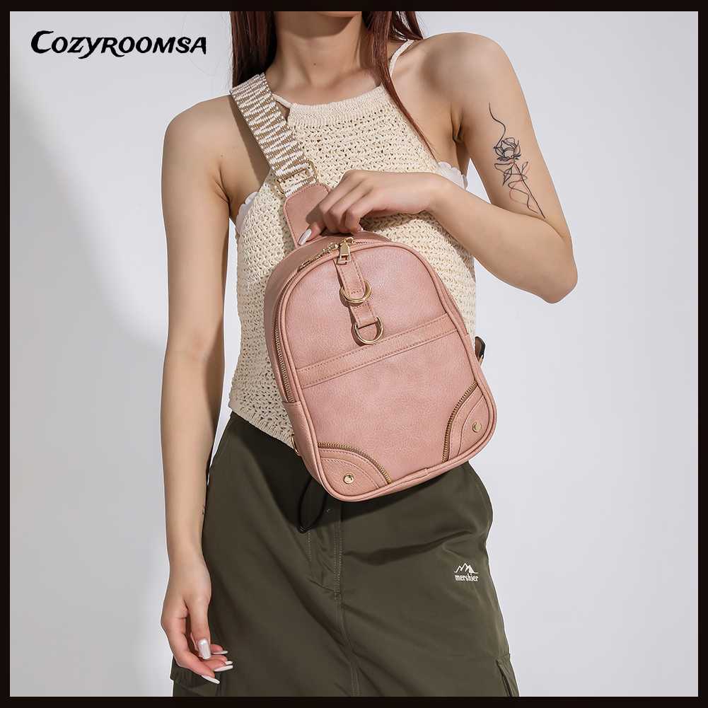 Túi Đeo Chéo Vai Màu Sắc Thời Trang Sành Điệu Dễ Điều Chỉnh Cho Nữ