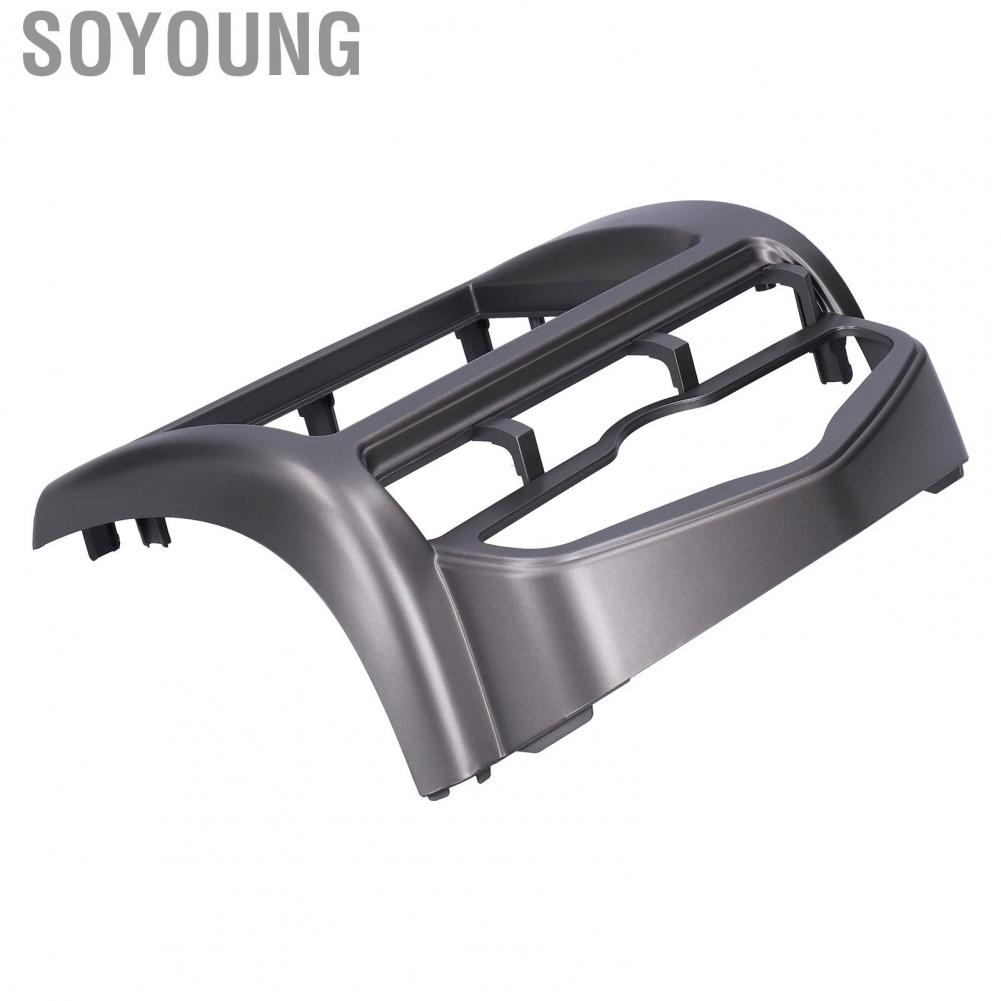 Soyoung 2Din Stereo  Fascia DVD Audio Panel Frame for Honda Fit/Jazz/City 2002-2008 Auto AC RHD