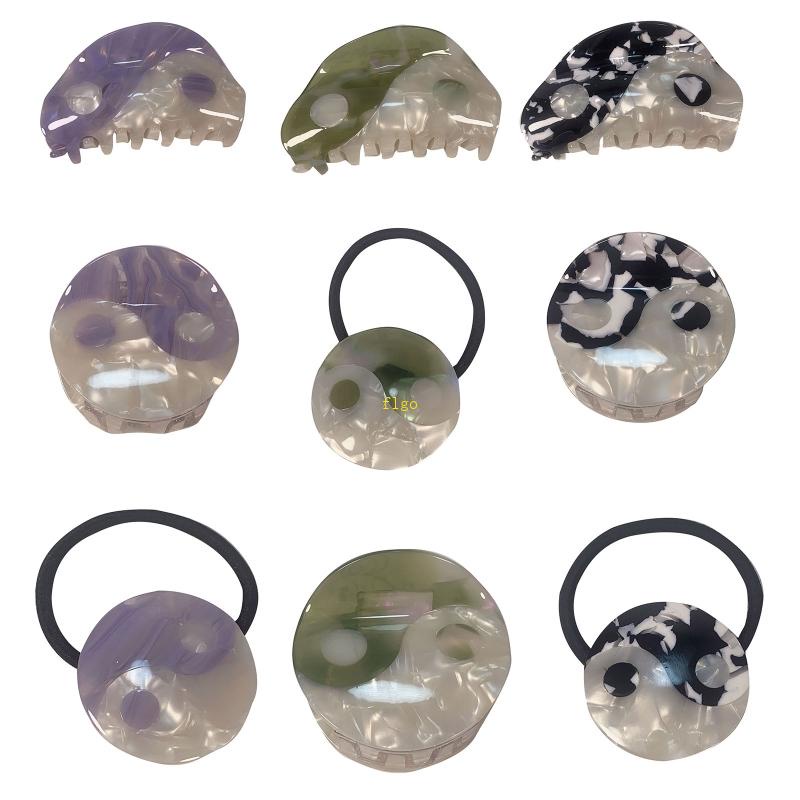 Kẹp Tóc Tai Thỏ Chống Trượt Phong Cách Retro