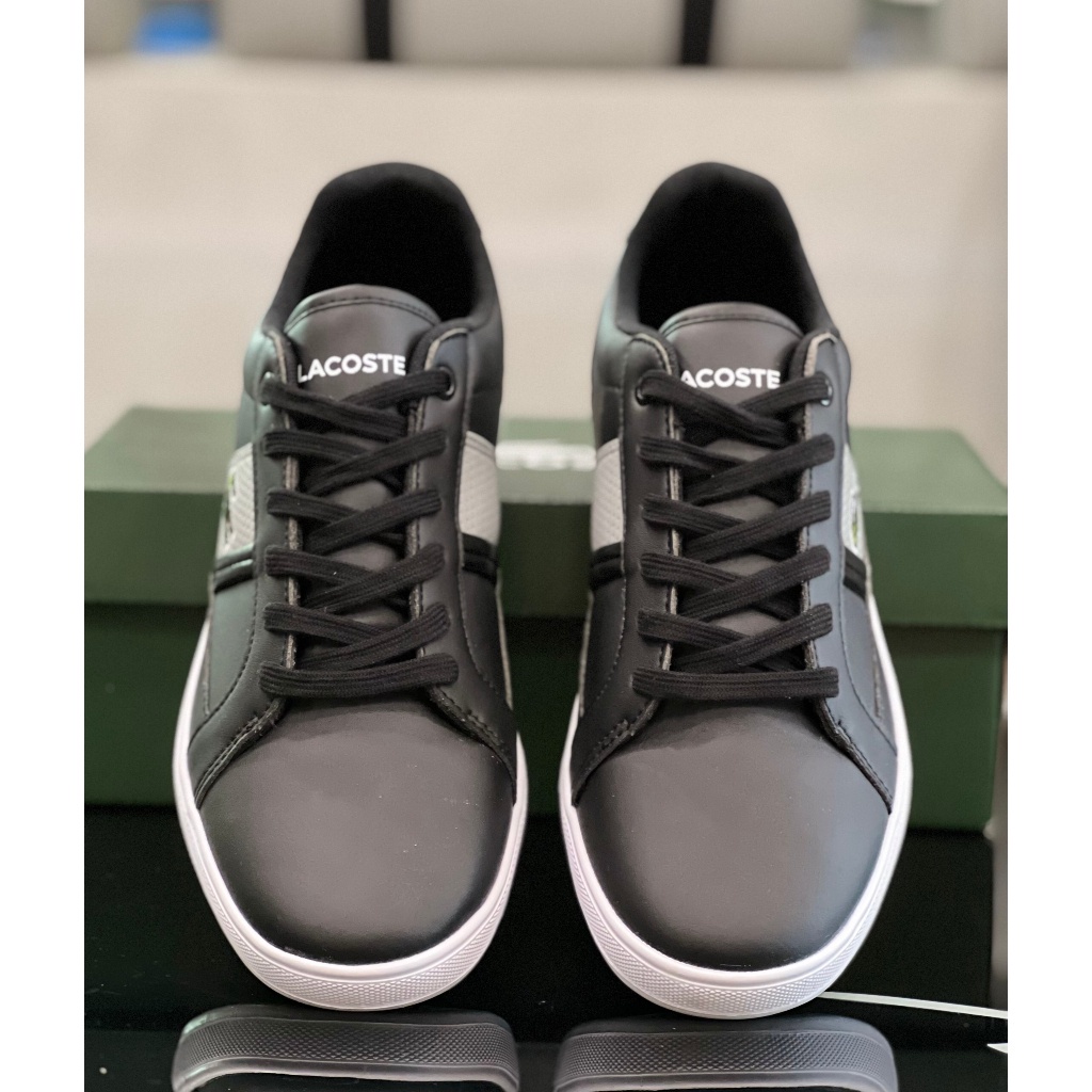 Giày Lacoste Chính Hãng Nam Dòng Thể Thao Lịch Lãm Thời Trang Da Cao Câp Full Box