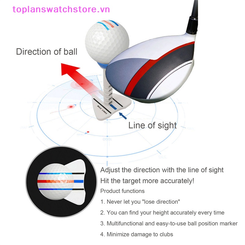 Giá Đỡ Bóng Golf Bằng Nhựa Tiện Dụng