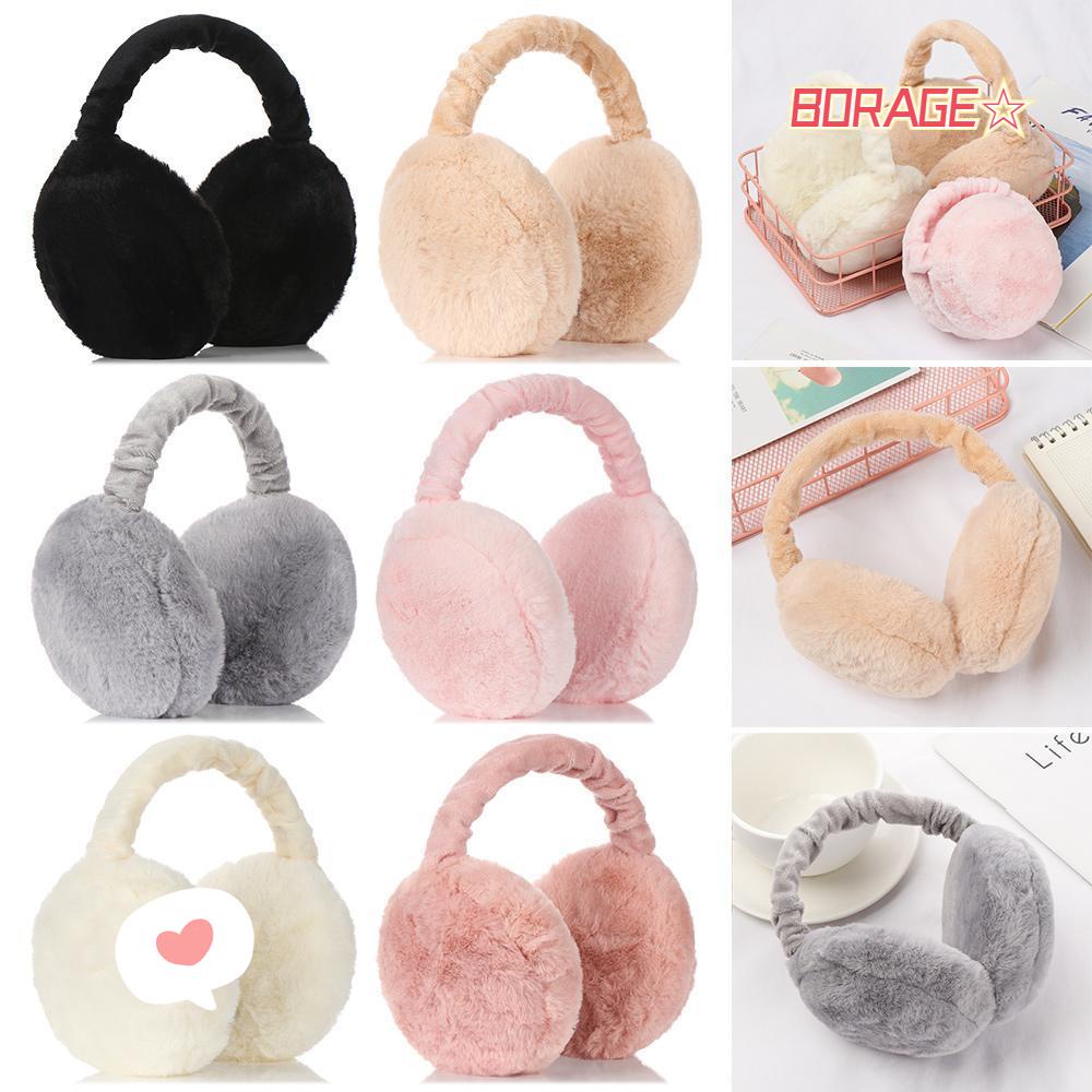 Chụp Tai Giữ Ấm Thoải Mái Gấp Gọn Được BORAG Dành Cho Nữ