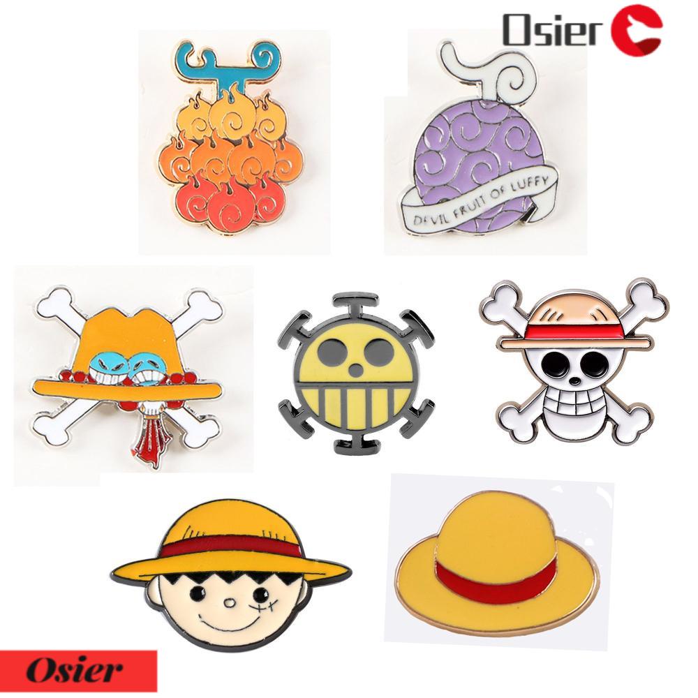 Ghim Cài Áo Kim Loại Họa Tiết Hoạt Hình Anime OSIER1