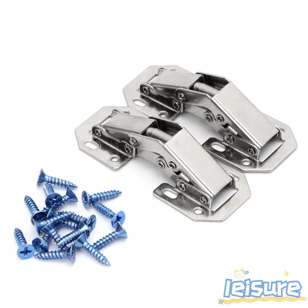 Set 2 Bản Lề Thép Bản Lề 90 Độ Mới