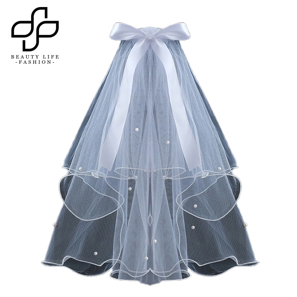 Vỏ Ren Lưới Thắt Nơ Làm Phụ Kiện Chụp Ảnh Cho Cô Dâu