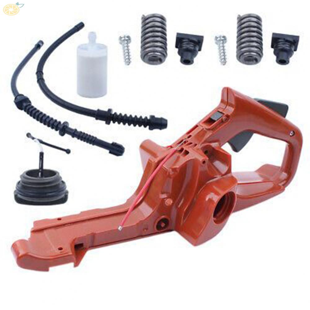 【VARSTR】Fuel Tank Rear Handle for Husqvarna 450 445 450E 445E Chainsaws with Filter and Fuel Lines