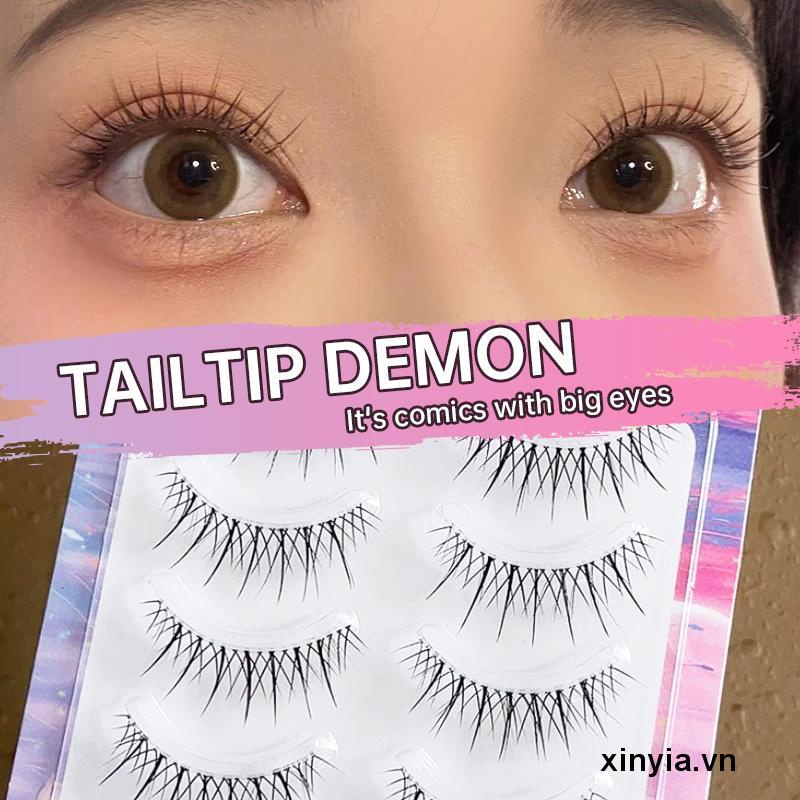 Set 5 Cặp Lông Mi Giả Phong Cách Hàn Quốc Tự Nhiên