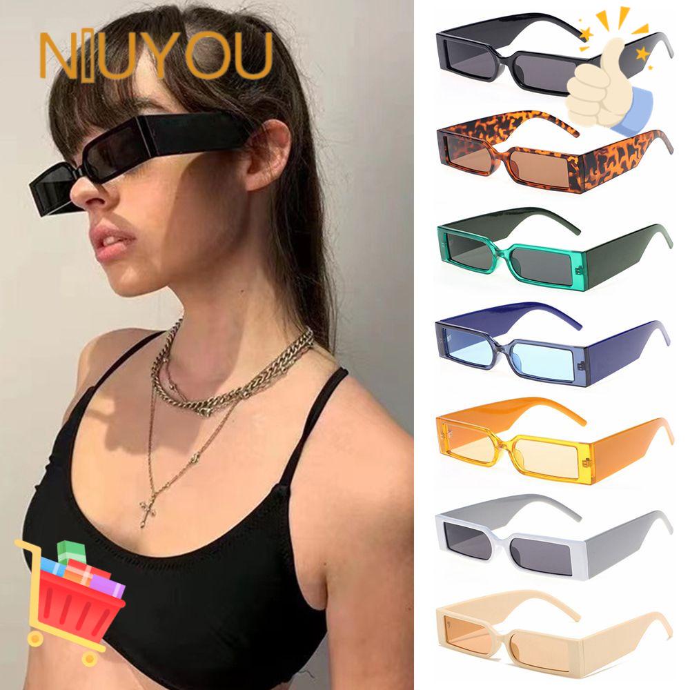 Kính Mát Hình Chữ Nhật Chống Tia UV 400 Thời Trang