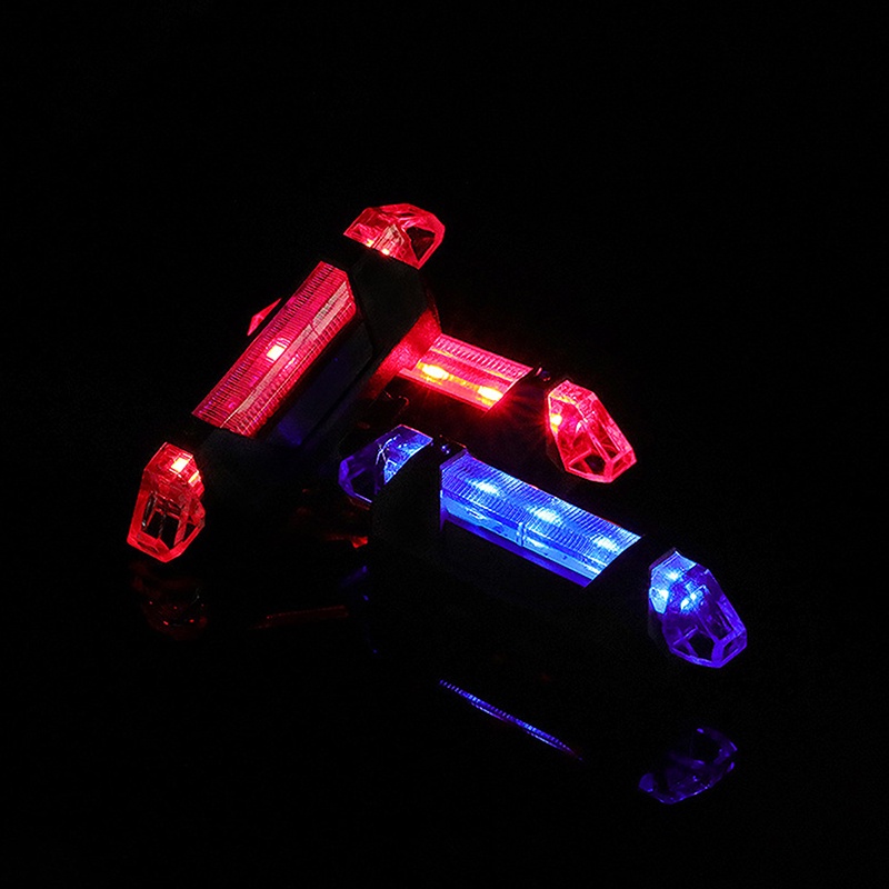 Đèn LED Cảnh Báo An Toàn Gắn Đuôi Xe Đạp Có Thể Sạc Lại Bằng Cổng USB JR
