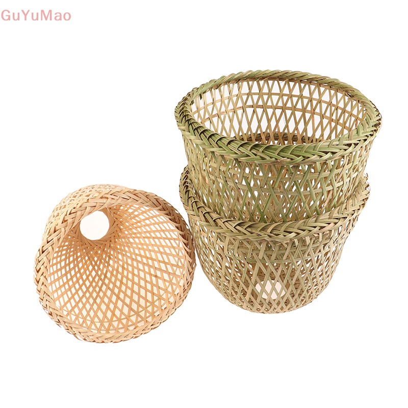 [cxGUYU] Ốp Chụp Đèn Trần Bằng Tre Bện Dây PRTA
